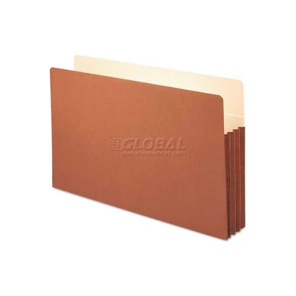 Smead Smead 3-1/2in Accordion Expansion File Pocket, Straight Tab, Lgl, Manila/Redrope, 10/Bx 74264 - main